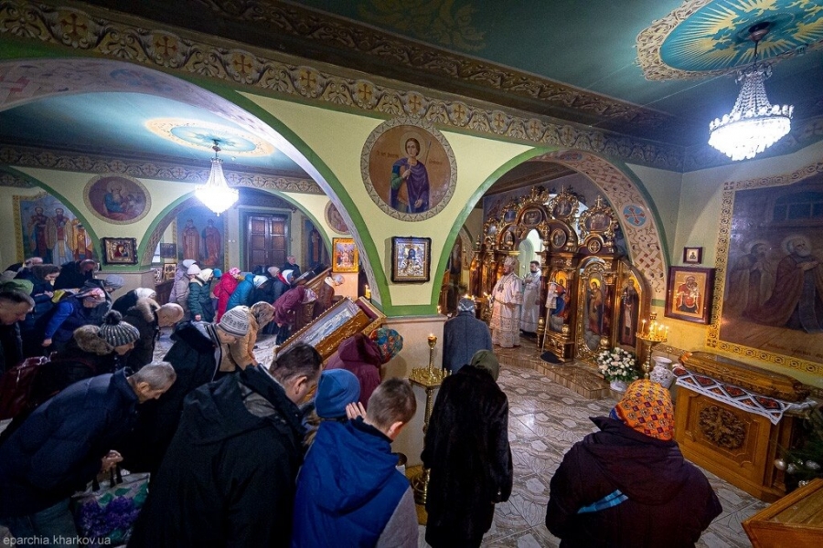 Богослужіння у храмі 2000-ліття Різдва Христового міста Харкова | Фото 6